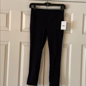 Free People black Capri legging size small NWT